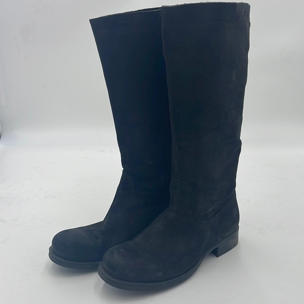 Black leather boots G-Star size 39
